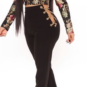 Heavy chain link pant